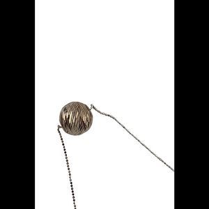 UltraFine 950 Silver Polished Or 32" Bead Necklace